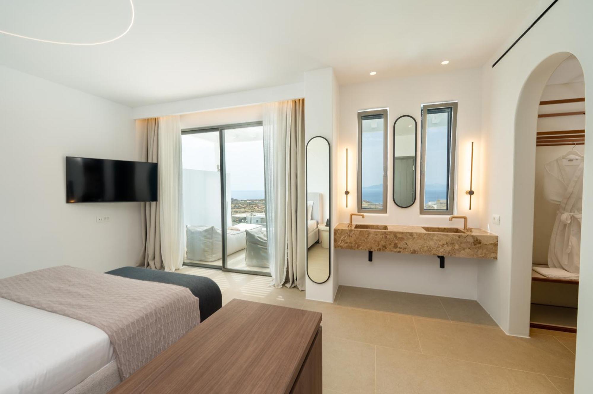 Muse Of Mykonos Luxury Suites Mykonos Town Exteriör bild