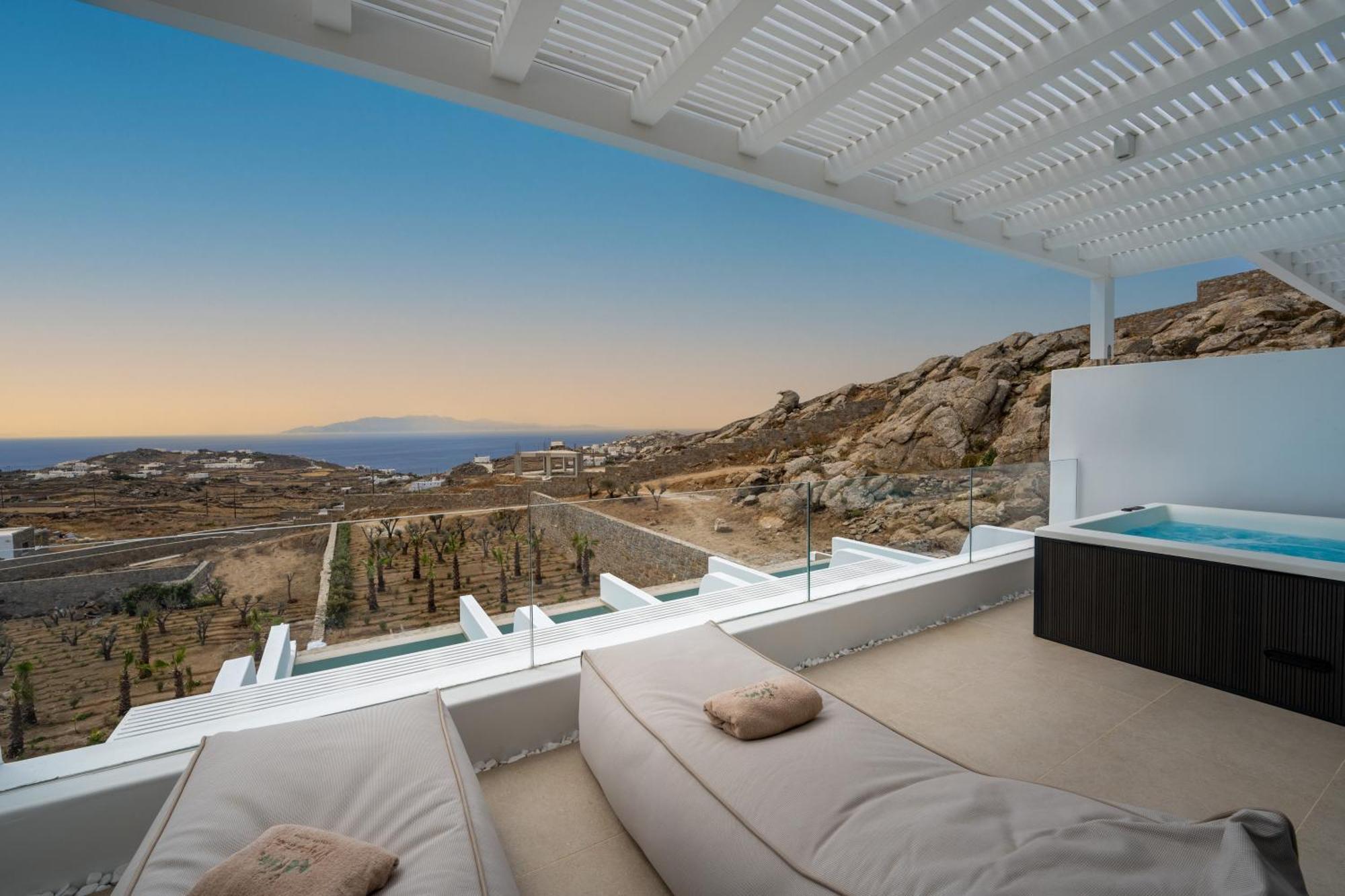 Muse Of Mykonos Luxury Suites Mykonos Town Exteriör bild