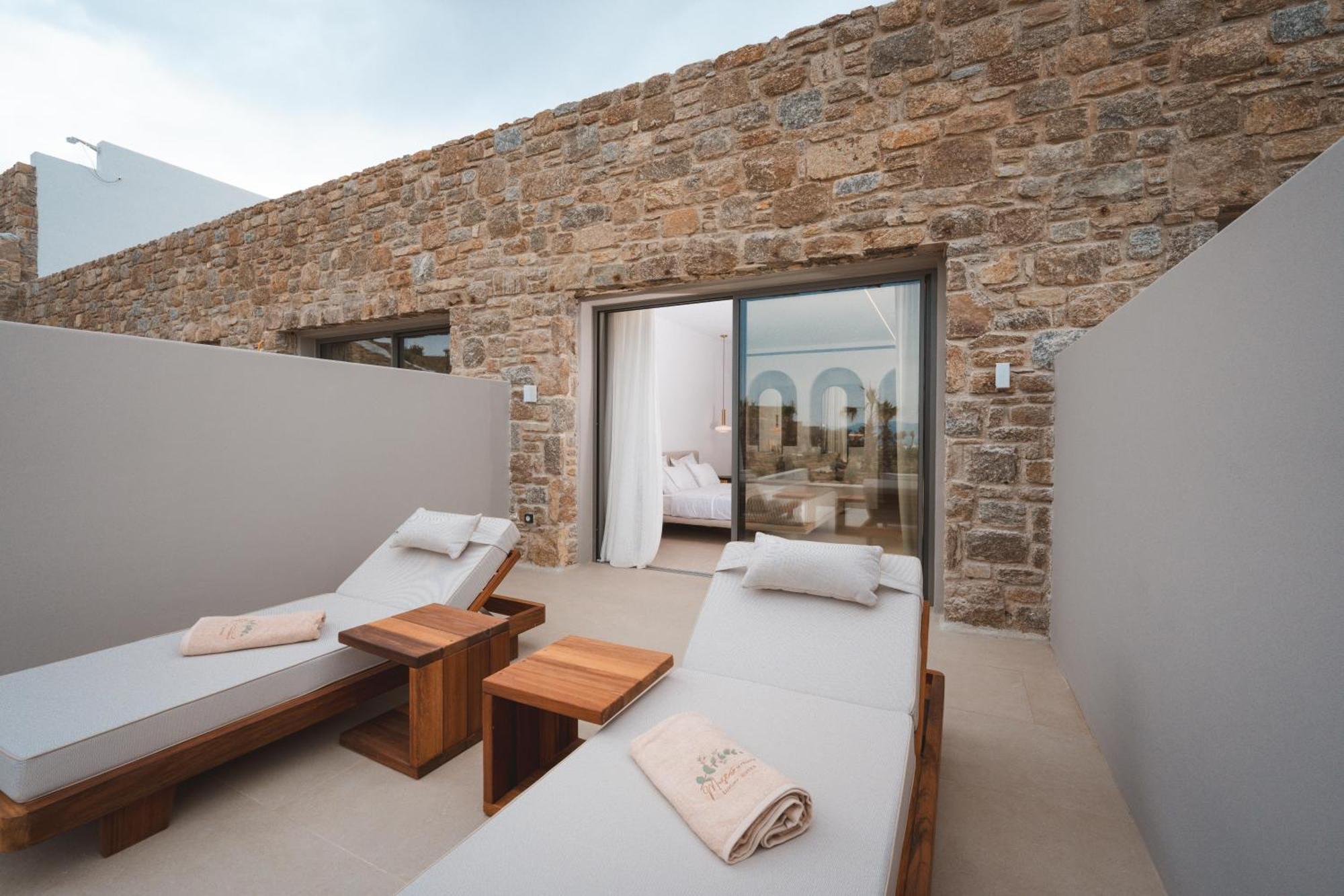 Muse Of Mykonos Luxury Suites Mykonos Town Exteriör bild