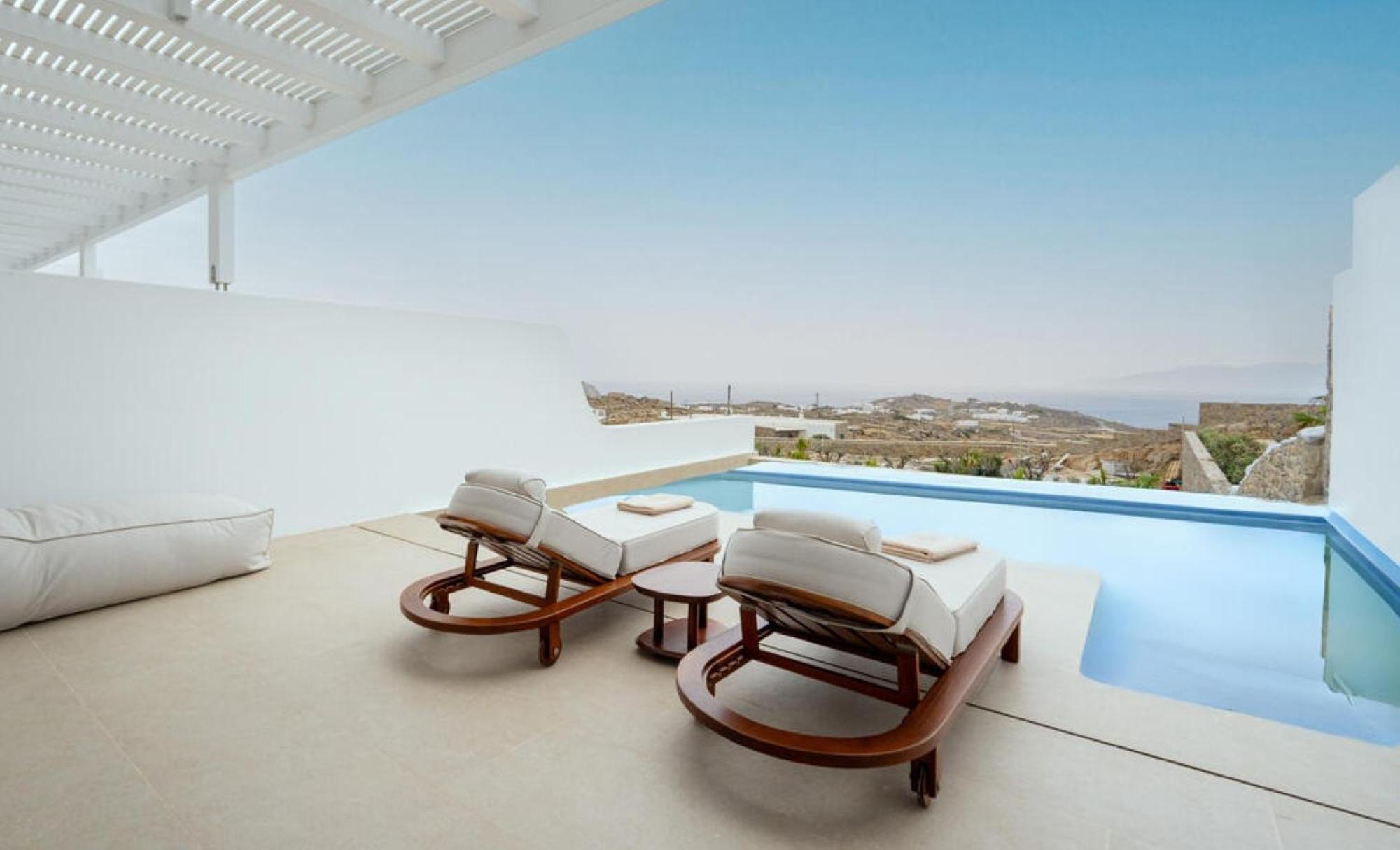 Muse Of Mykonos Luxury Suites Mykonos Town Exteriör bild