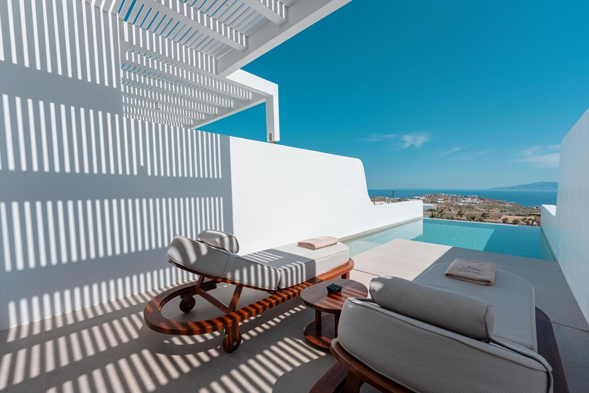 Muse Of Mykonos Luxury Suites Mykonos Town Exteriör bild