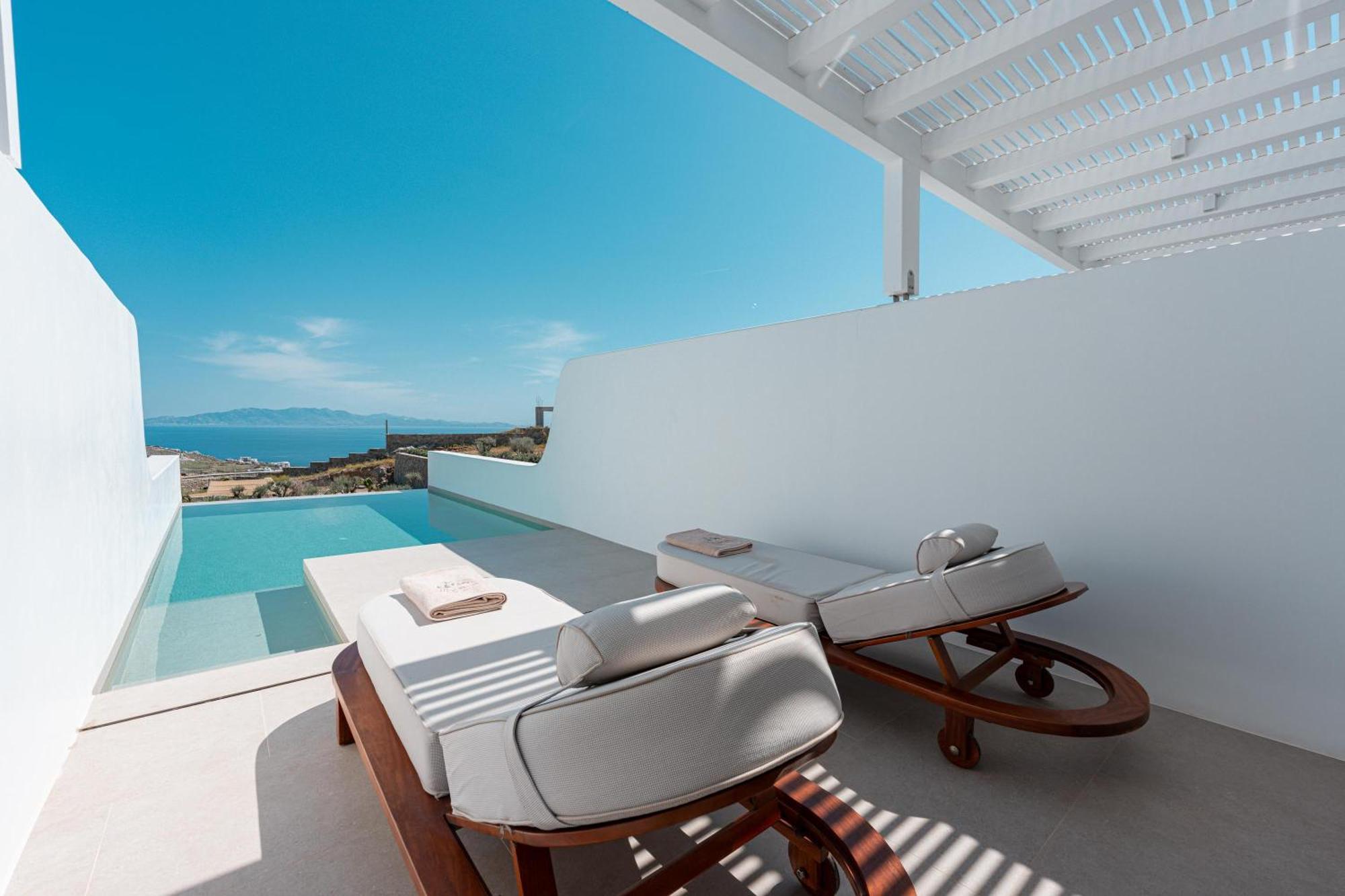 Muse Of Mykonos Luxury Suites Mykonos Town Exteriör bild