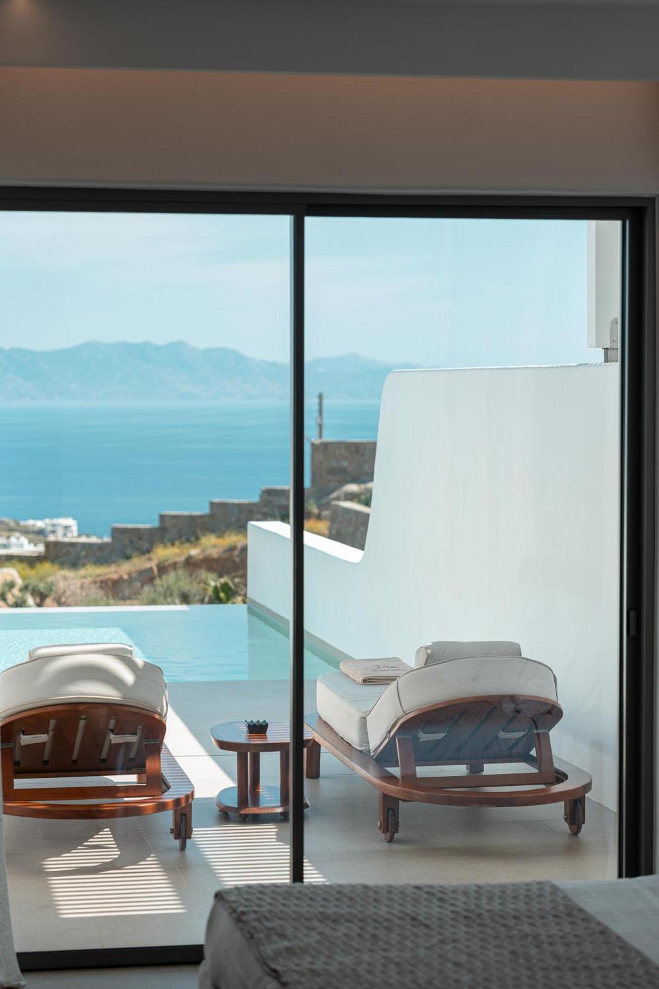 Muse Of Mykonos Luxury Suites Mykonos Town Exteriör bild