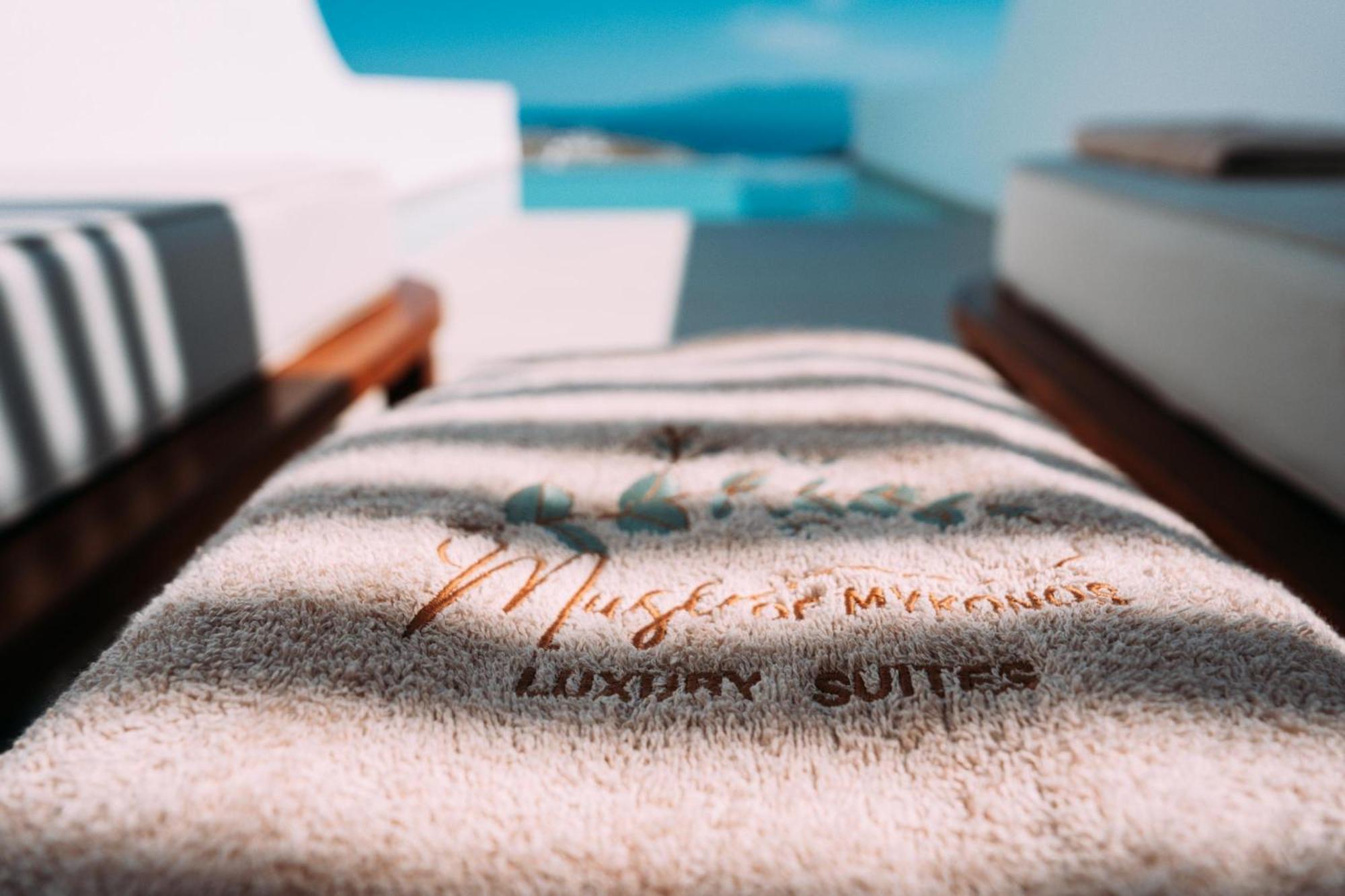 Muse Of Mykonos Luxury Suites Mykonos Town Exteriör bild