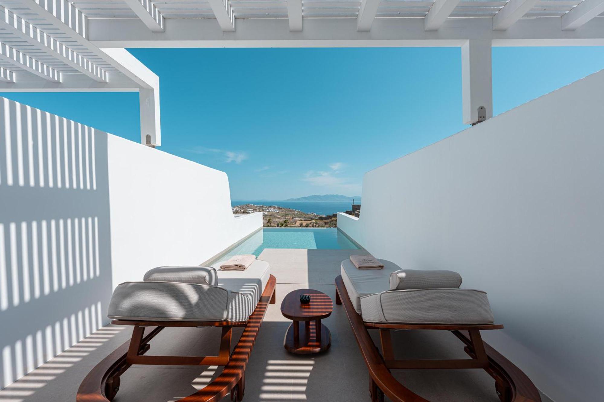 Muse Of Mykonos Luxury Suites Mykonos Town Exteriör bild