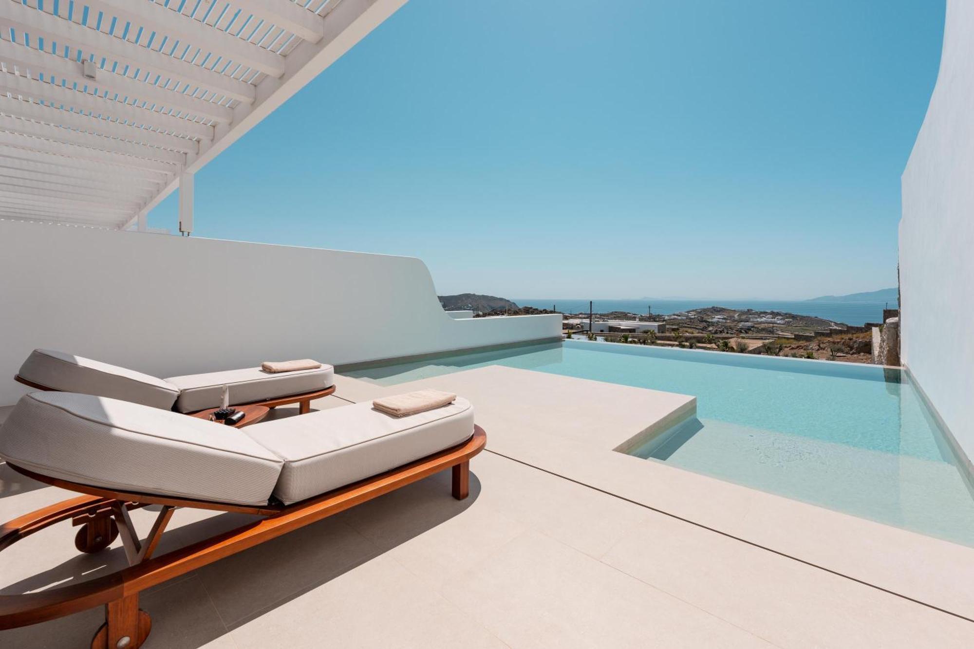 Muse Of Mykonos Luxury Suites Mykonos Town Exteriör bild