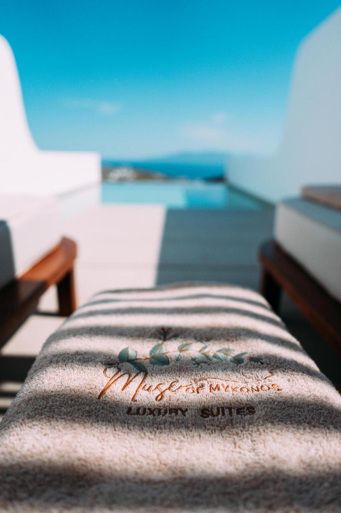 Muse Of Mykonos Luxury Suites Mykonos Town Exteriör bild